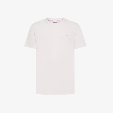 t-shirt maniche corte con logo T36123 ROSA SUN68 