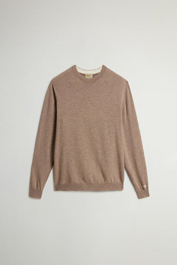 maglione girocollo in pura lana CFWOKN0278MRUF0469 7417 WOOLRICH 