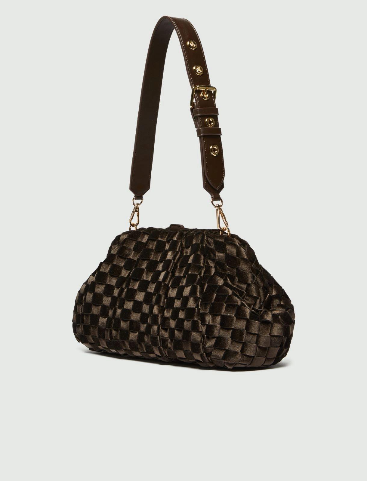 borsa in velluto intrecciato POLDER 003 MARella ACCESSORI 