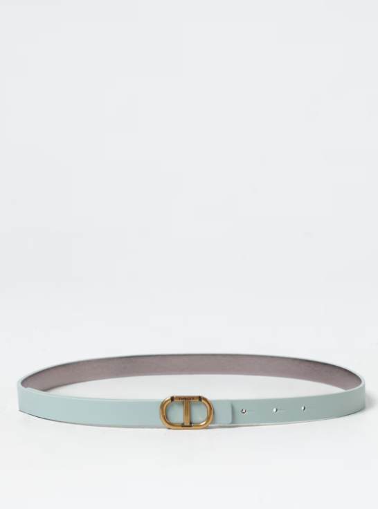 cintura sottile con logo oval 242TA4221 11896 TWINSET 