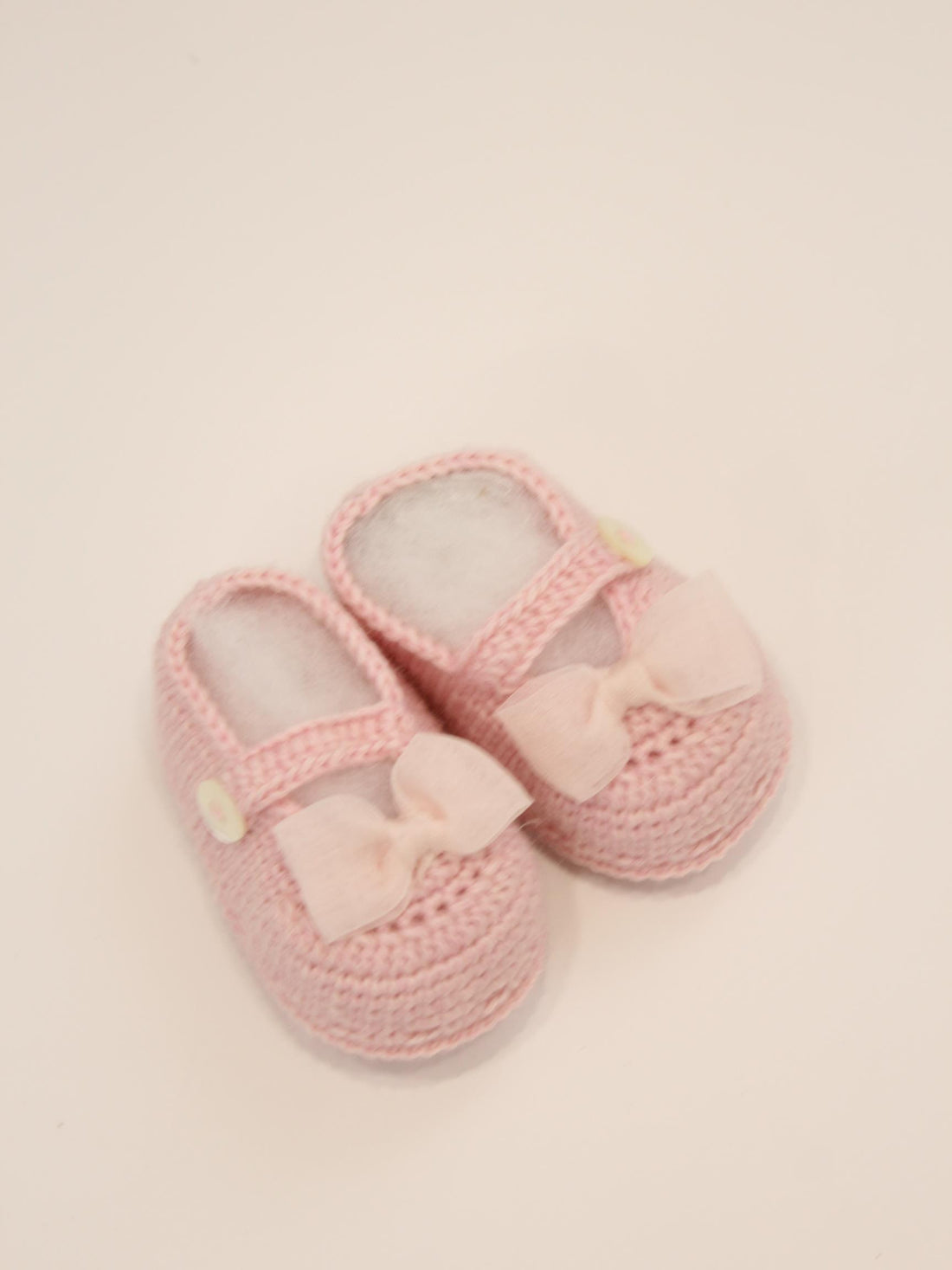 scarpina nascita in lana DIAMANTE SCARPINA UNI PICCOLA GIUGGIOLA 