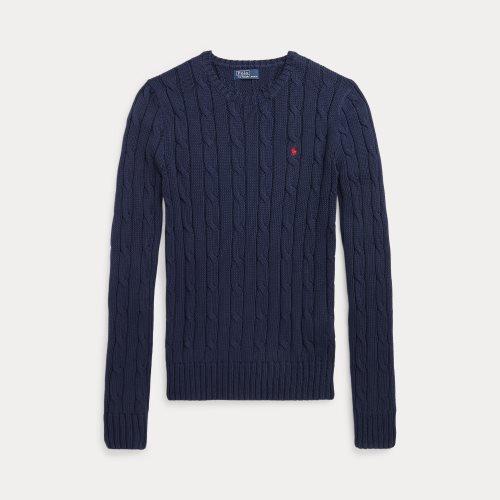 maglia con logo a trecce 211-891640 002 RALPH LAUREN POLO 