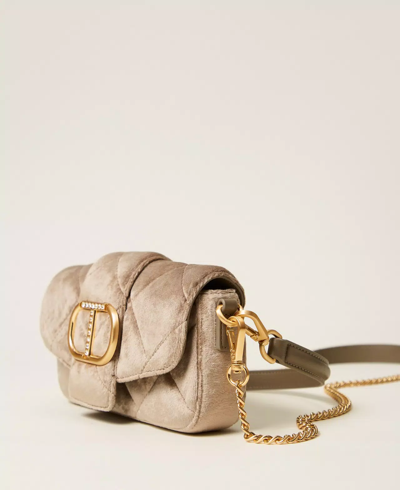 borsa a tracolla amie in velluto 252TB7180 12129 TWINSET 