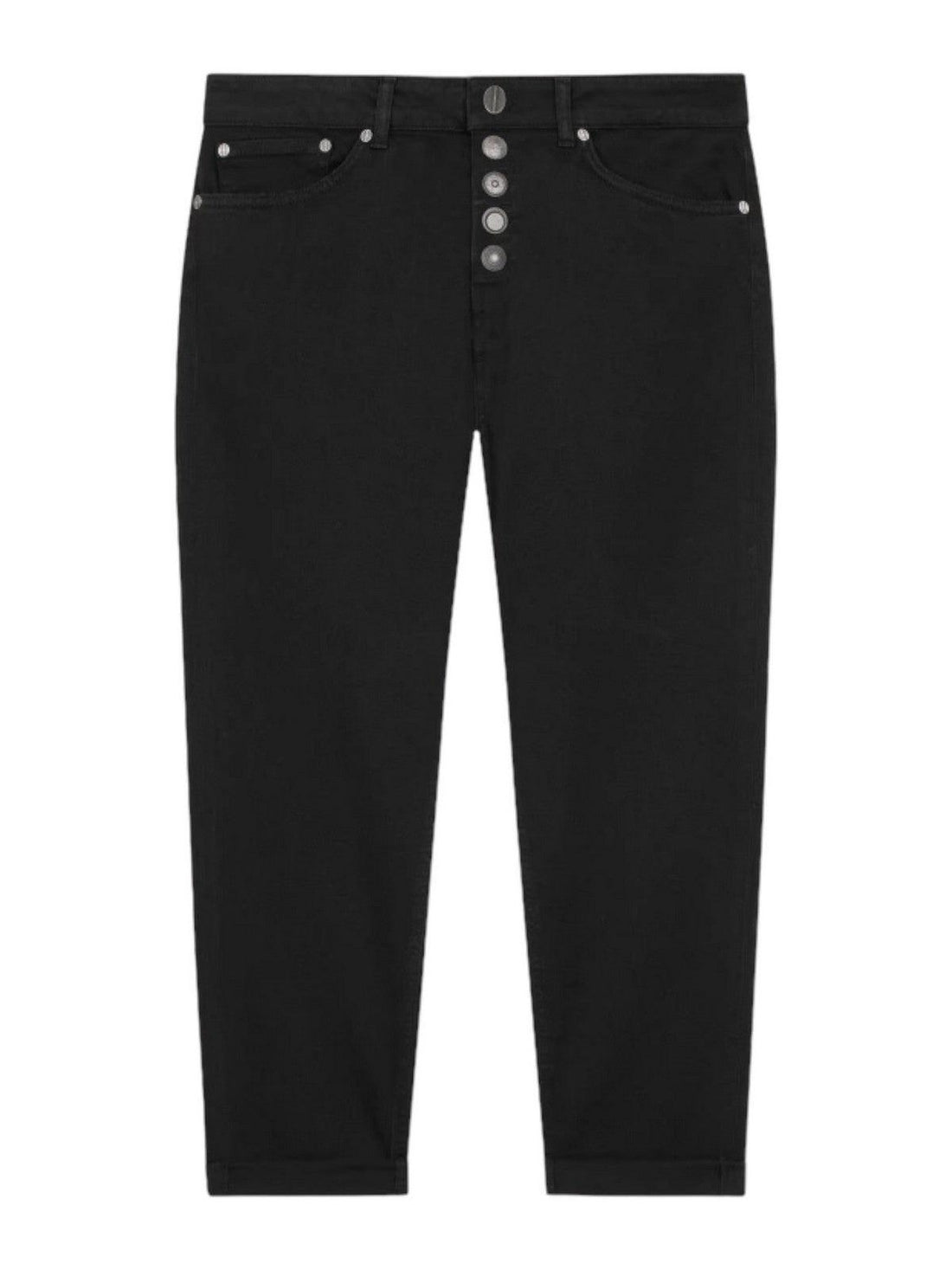 Pantalone koons con bottone gioiello DP268BBS0030DPTD 999 DONDUP 