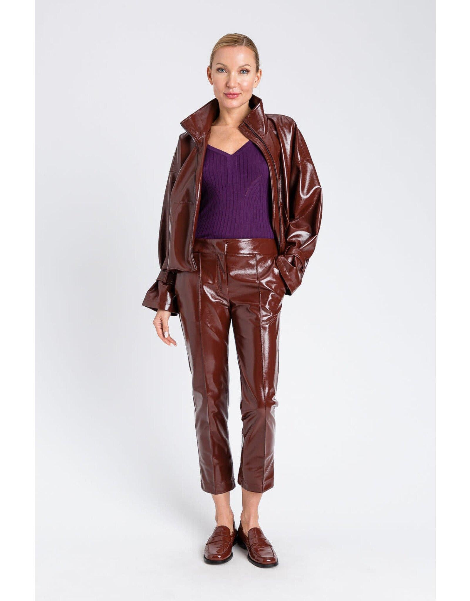 giubbino in similpelle 252AP2390 12562 TWINSET ACTITUDE 