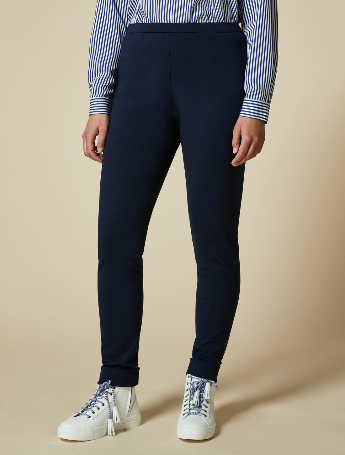PANTALONE IN JERSEY OBLIARE 58 MARINA RINALDI 