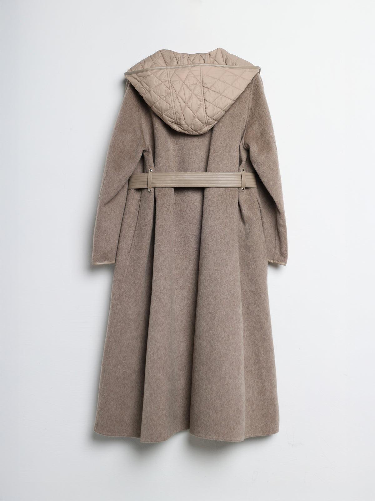 cappotto in misto lana TF0015 VISONE VICOLO 
