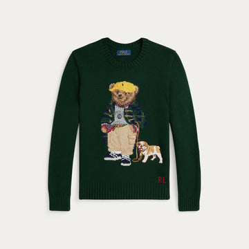 maglione con ricamo teddy 323-97839 001 RALPH LAUREN POLO 