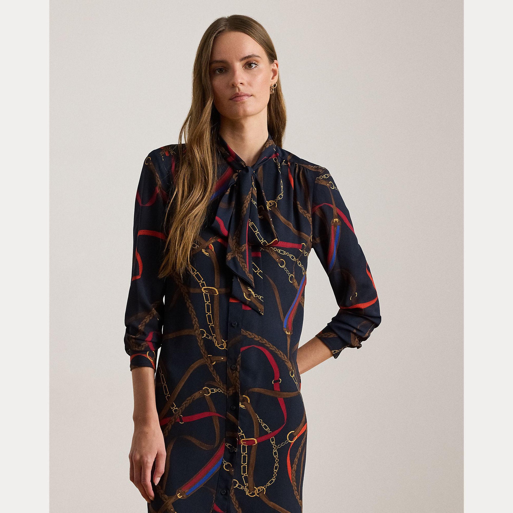 abito in georgette 200-P03552 001 LAUREN RALPH LAUREN 