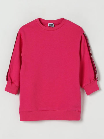 abito in felpa logato B2KW1017BA2 59 FUCSIA GCDS 