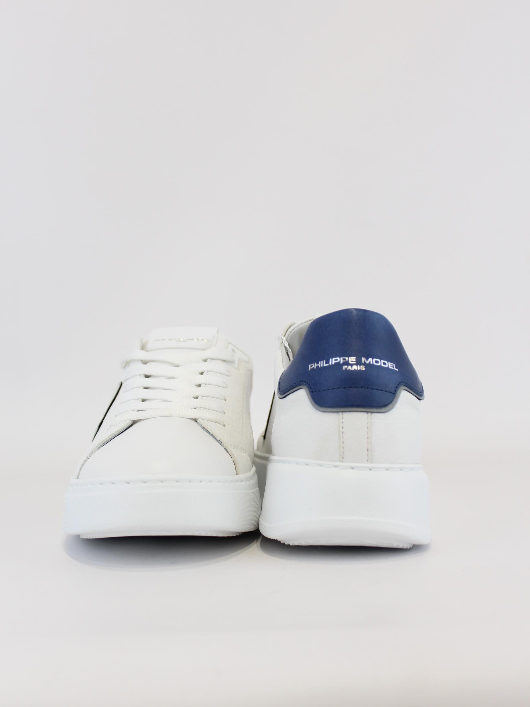 sneakers in pelle con logo BTLU WX13 PHILIPPE MODEL 