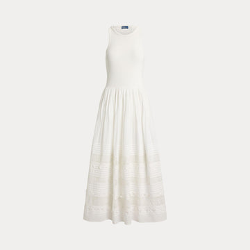 abito con bordi in pizzo 211-A12914 001 RALPH LAUREN POLO 