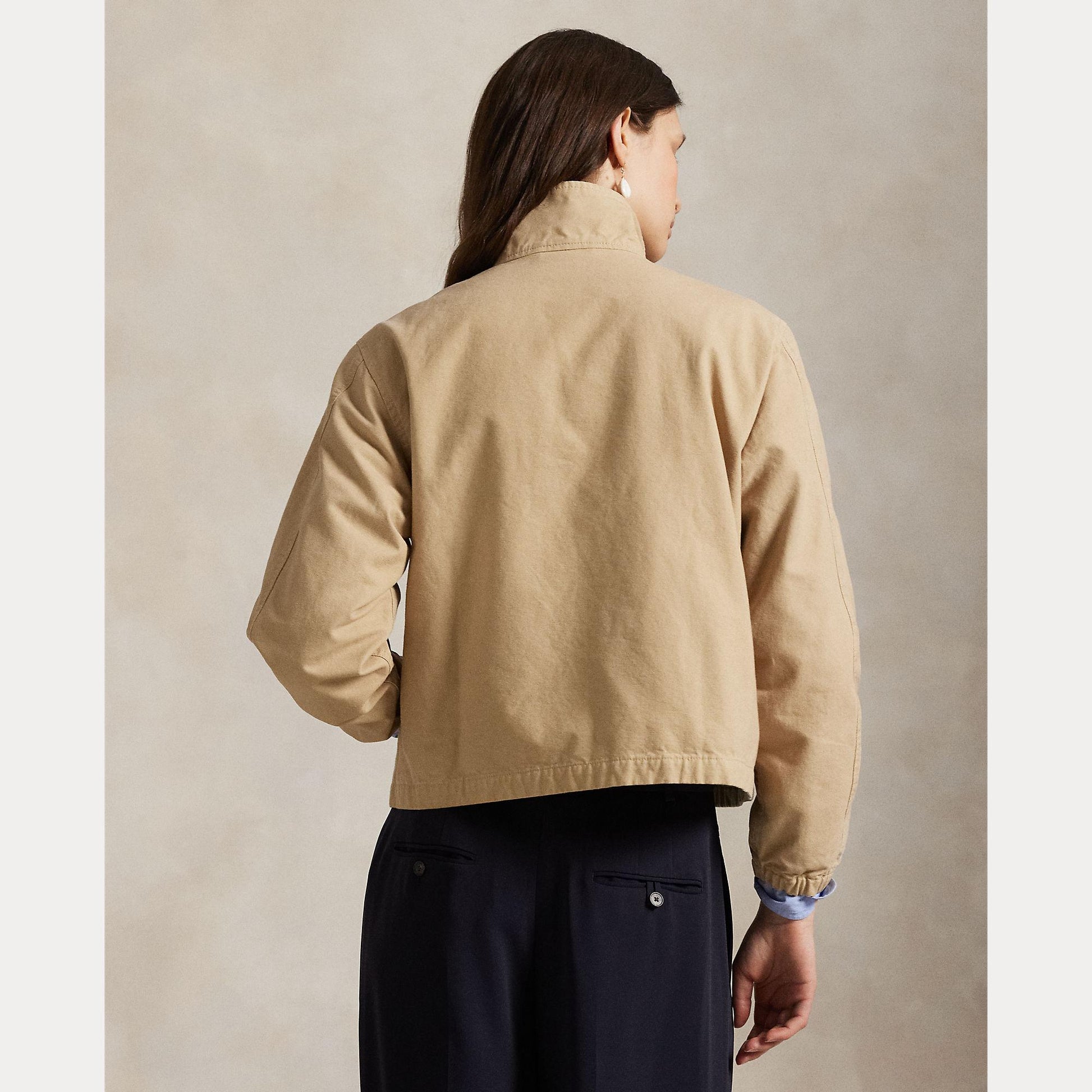 giacca in tela di cotone 211-936442 003 RALPH LAUREN POLO 