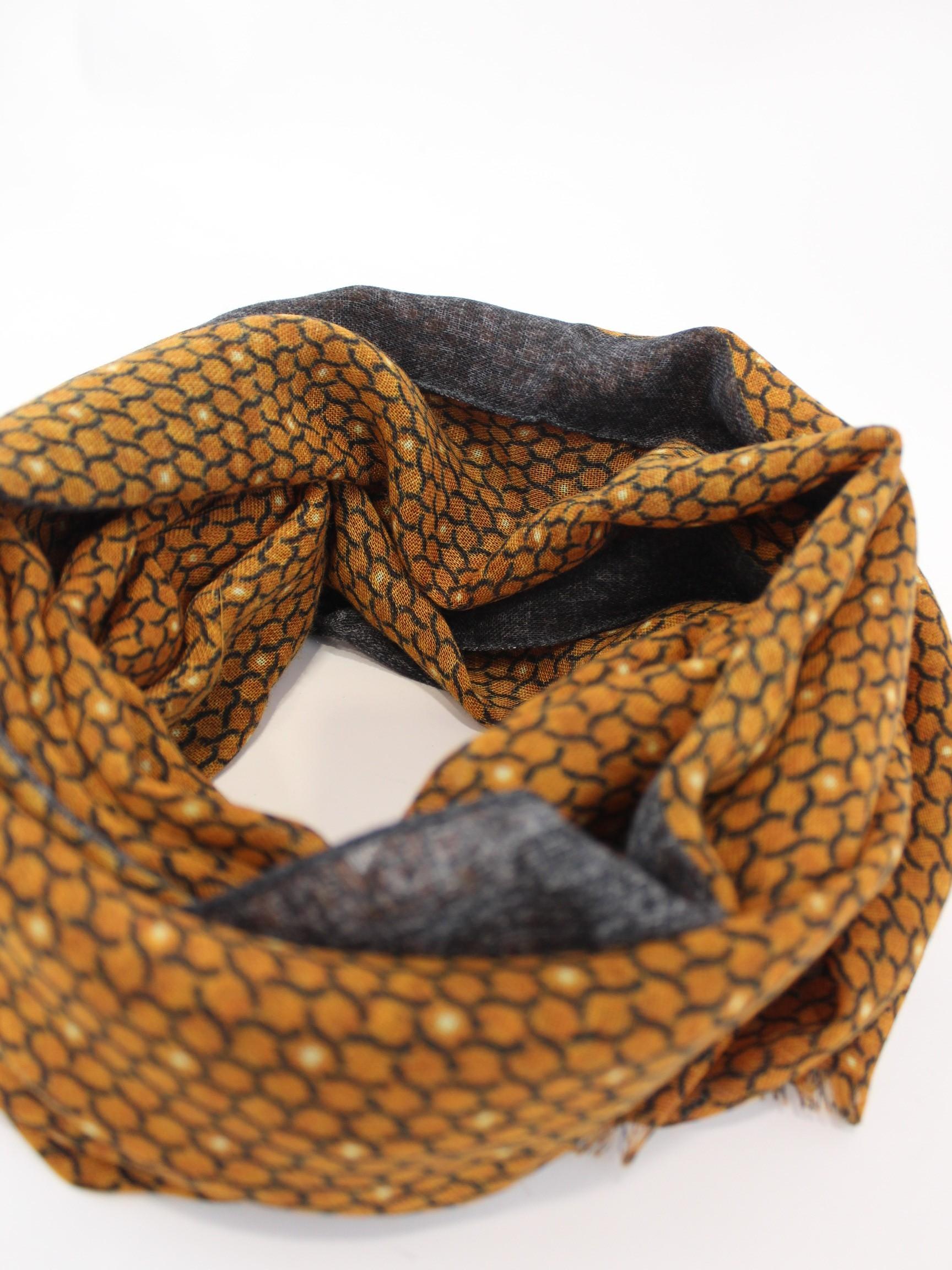 sciarpa micro fantasia SC184-02232241 04 GIERRE MILANO 