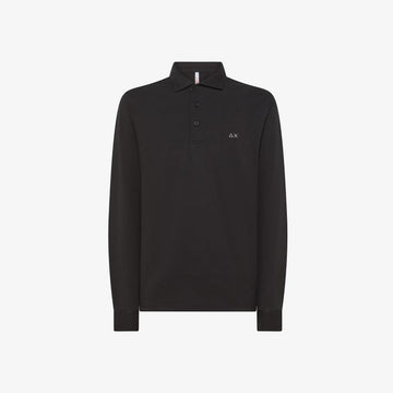 polo logata maniche lunghe A44110 11 SUN68 