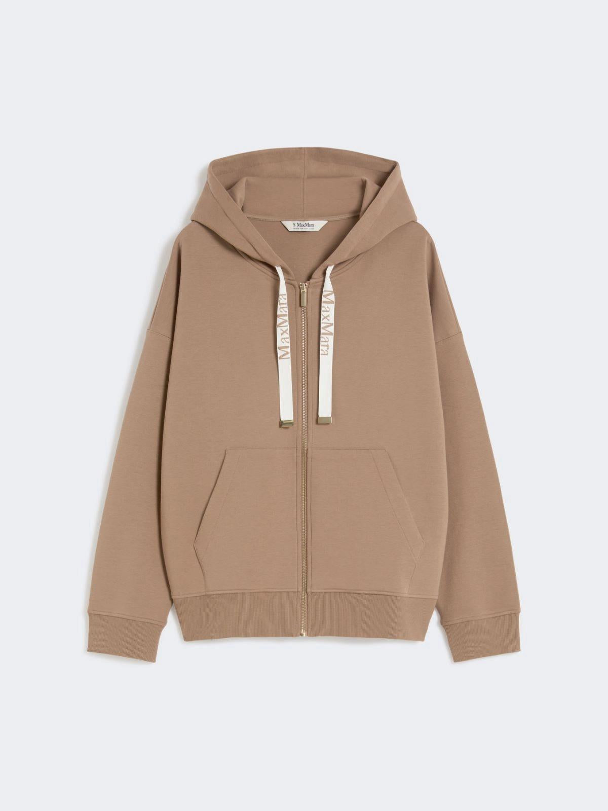 felpa con zip in jersey tecnico SMMJOUR 006 S MAXMARA 