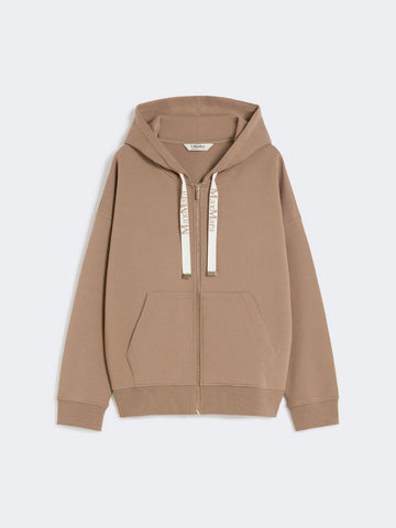 felpa con zip in jersey tecnico SMMJOUR 006 S MAXMARA 