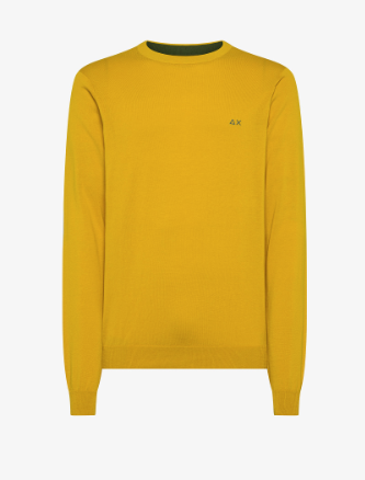 maglioncino con logo K35110 GIALLO SUN68 