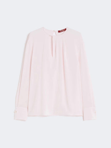 blusa in cady leggero MSTKAKI 015 MAXMARA STUDIO 