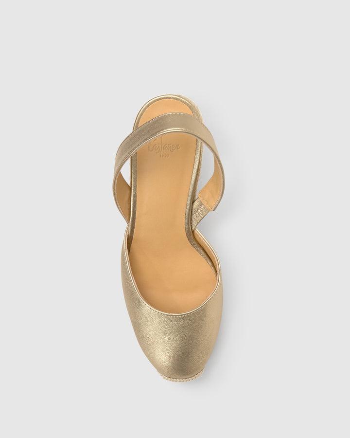 espadrillas slingback carissa 023428 3000 ORO CASTANER 