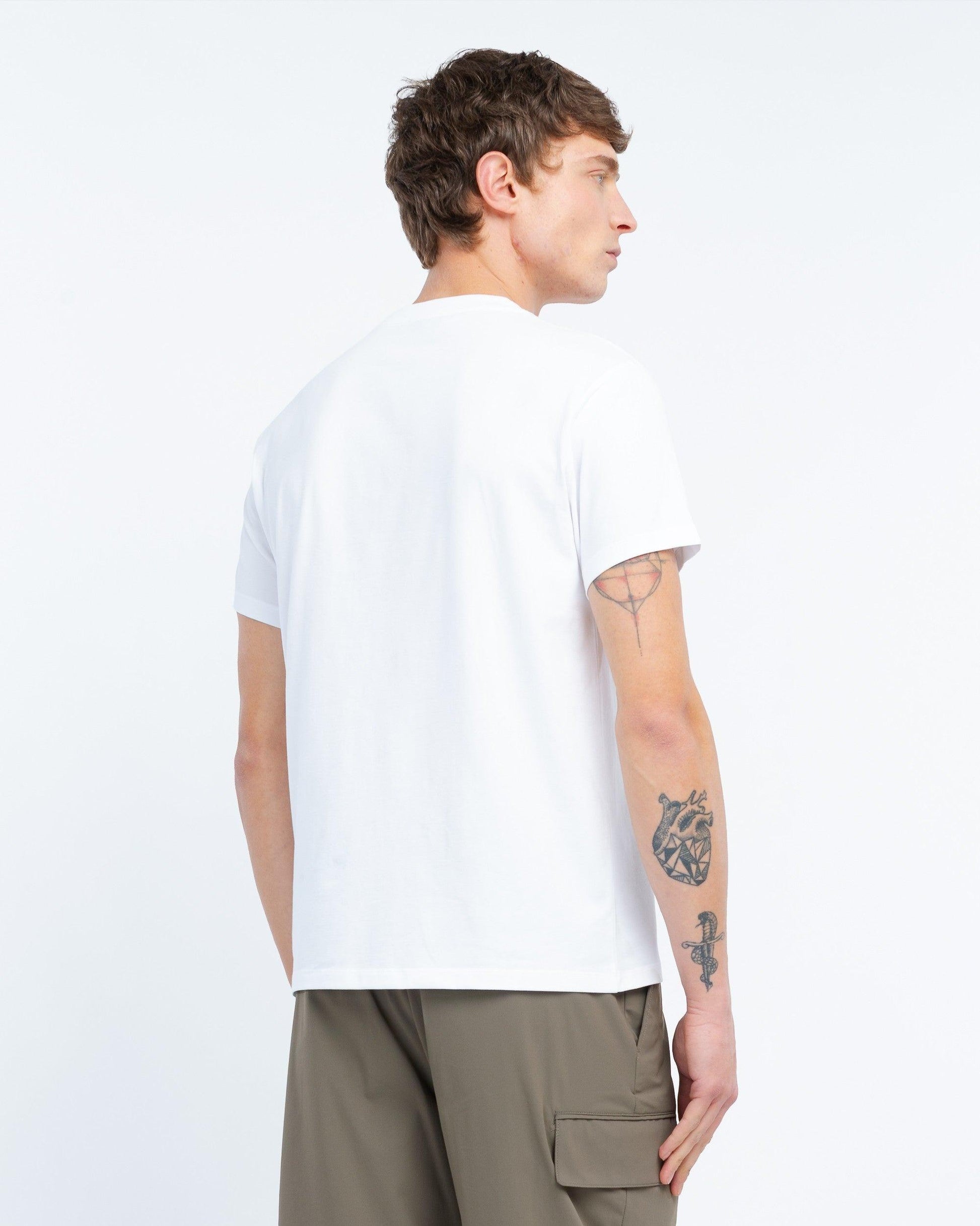 t-shirt in jersey di cotone stretch 4032M568 263284 01 MANUEL RITZ 