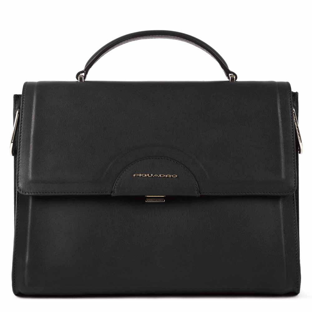 CARTELLA DONNA PORTACOMPUTER BD5123W102 NERO PIQUADRO 