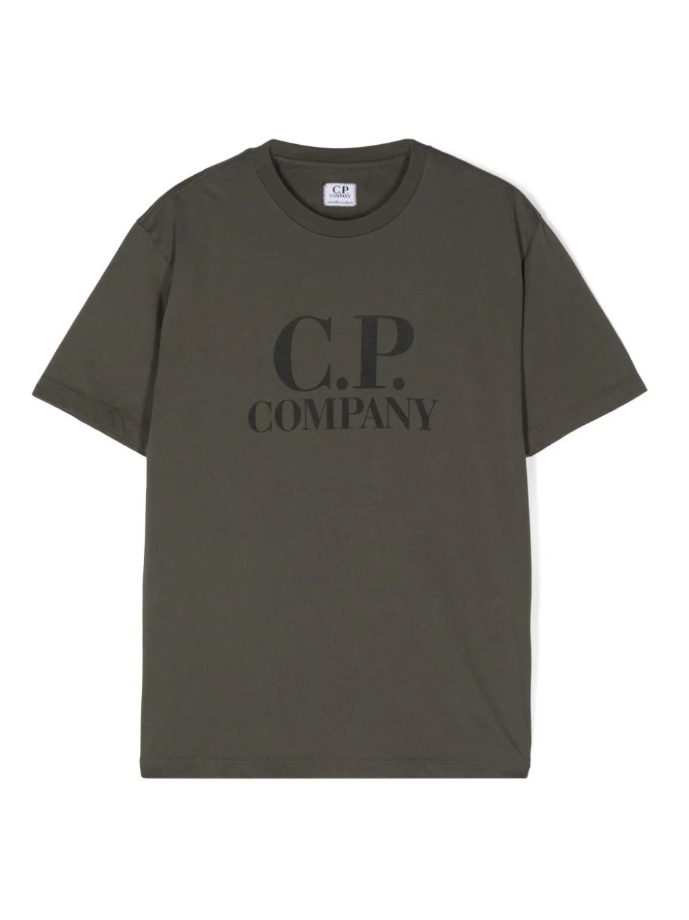 t-shirt con logo posteriore CMM006LAA17 20462 CP COMPANY KIDS 