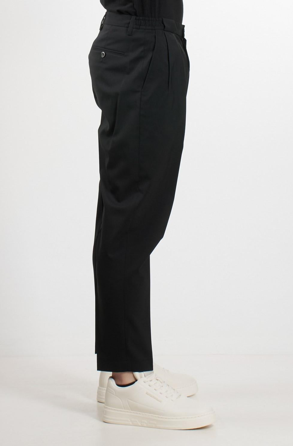Pantalone portobello s doppia pinces PORTOBELLOS 325082 00010 BRIGLIA 