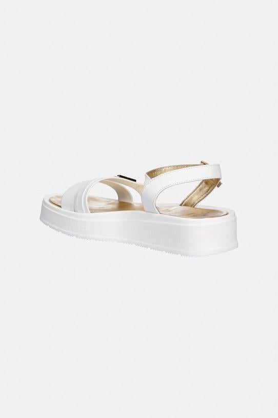 sandalo in pelle con logo F4A2E0593 BIA/AVO ELISABETTA FRANCHI 