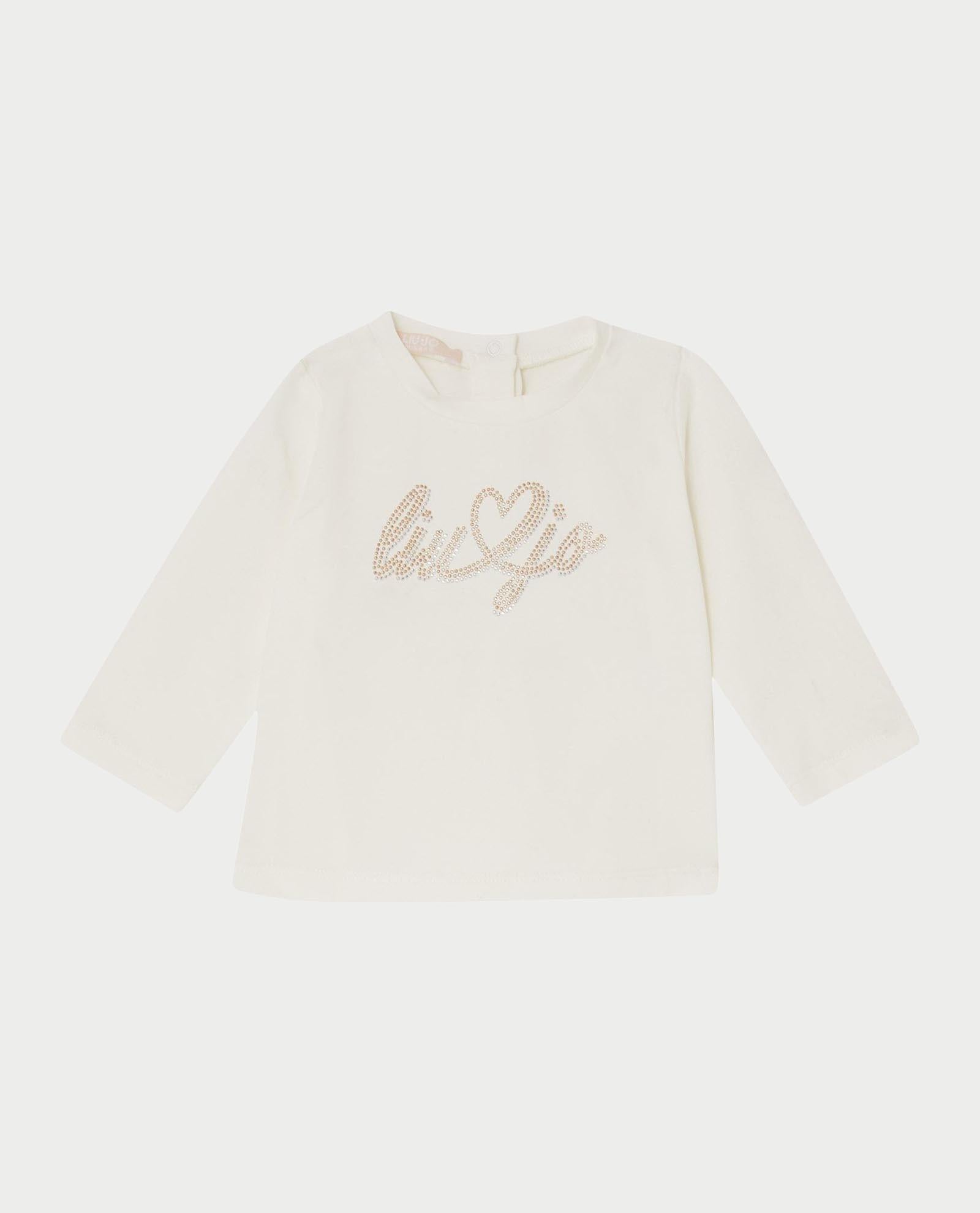 t-shirt maniche lunghe HF5025J0088 10602 LIU JO JUNIOR 