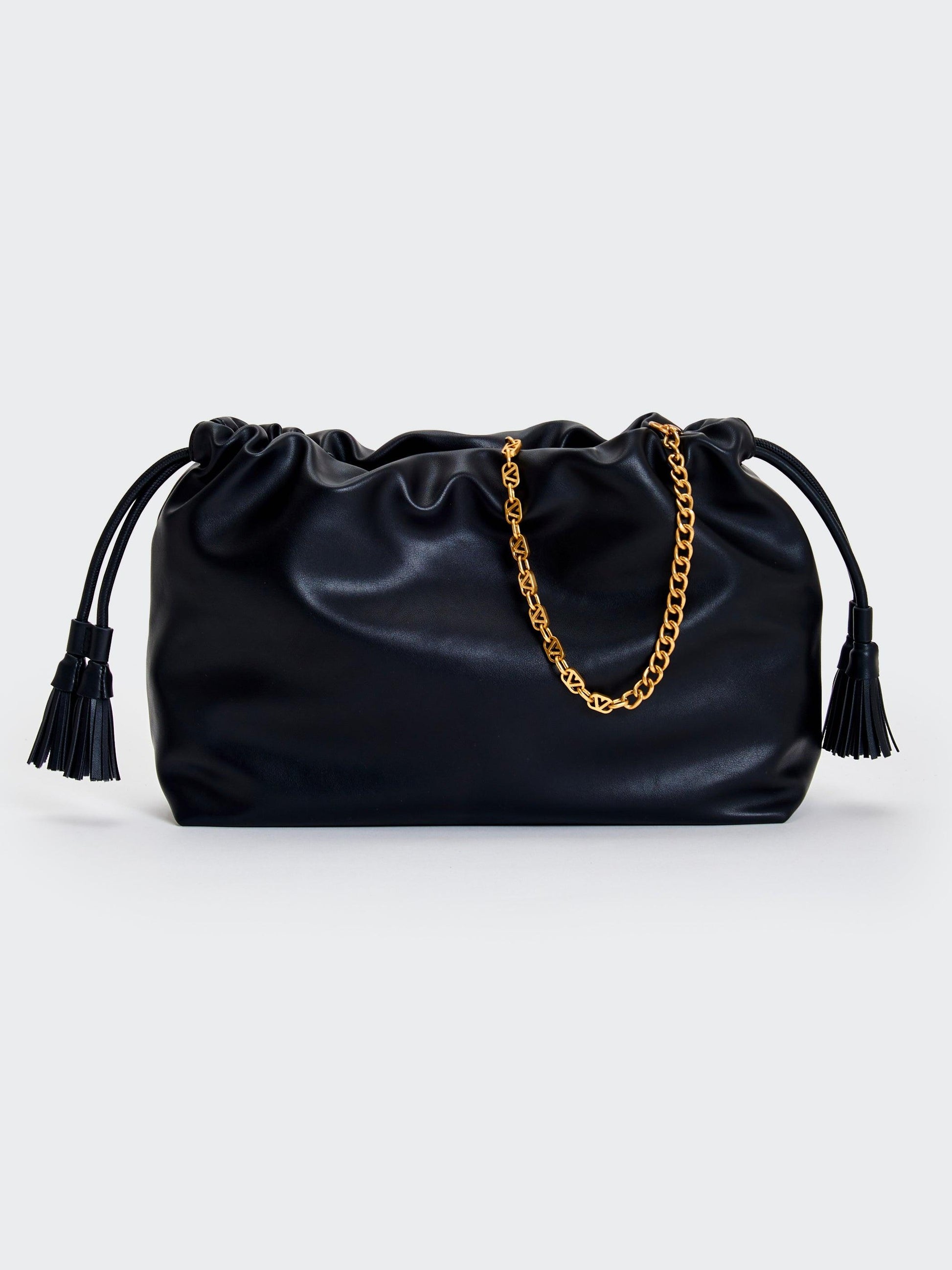 borsa tassel XAB0034 A 99 NERO VICOLO 