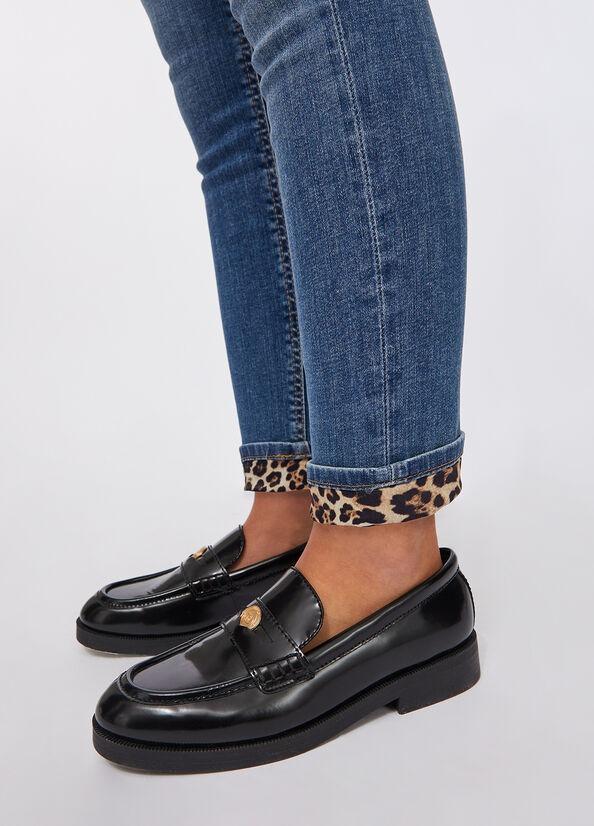 jeans skinny con risvolto UF5006D0236 78858 LIU JO DENIM 