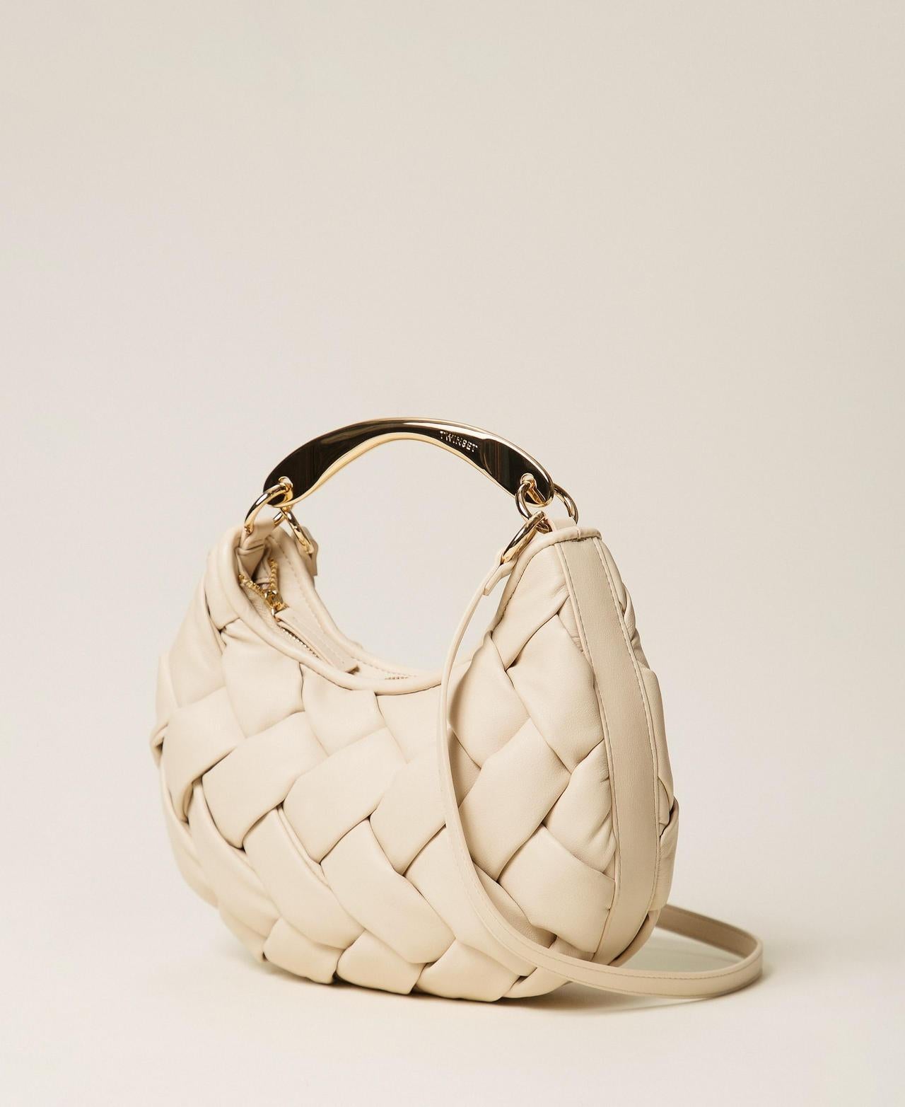 Borsa croissant intrecciata 261TB7370 07222 TWINSET 