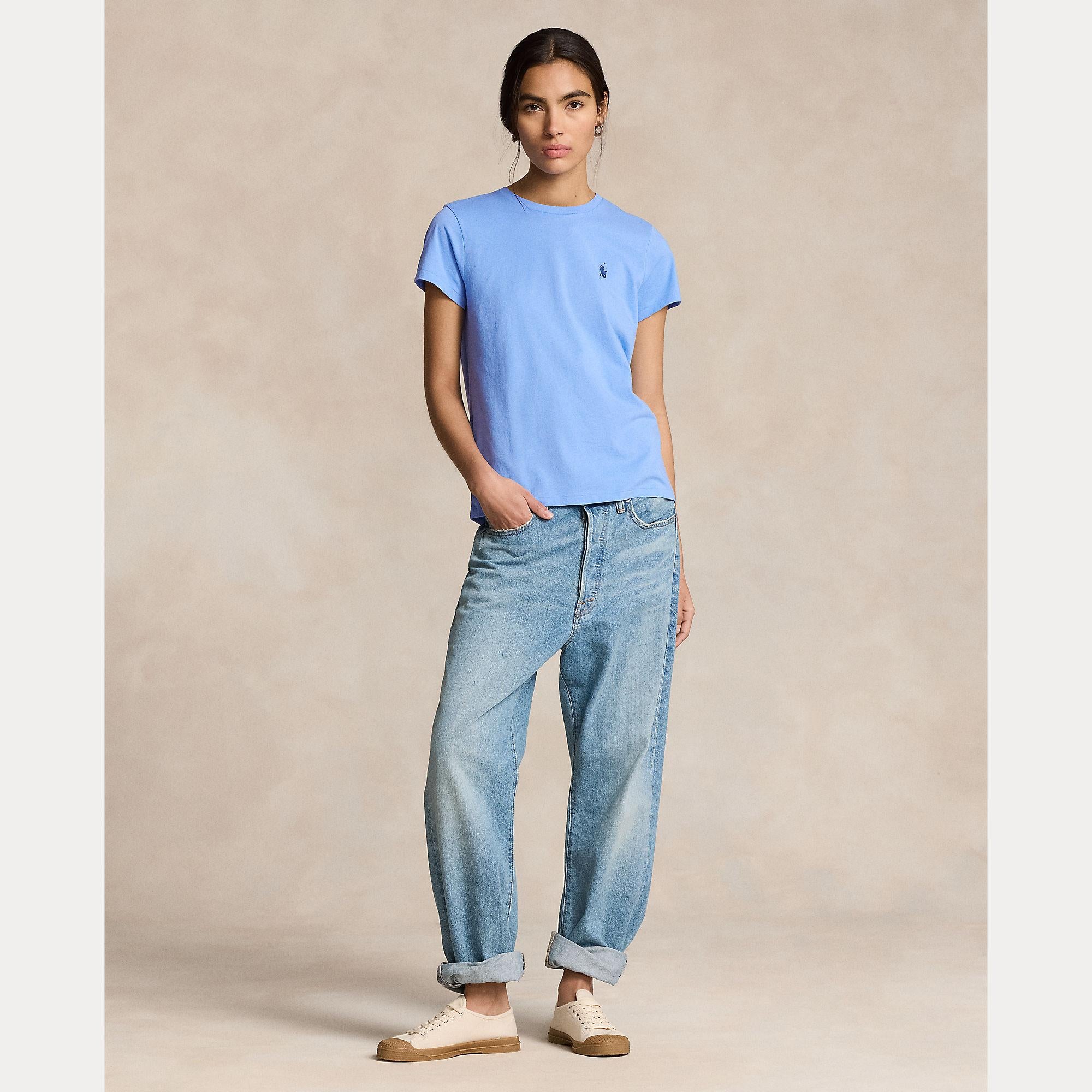 t-shirt con cavallino iconico 211-898698 022 RALPH LAUREN POLO 