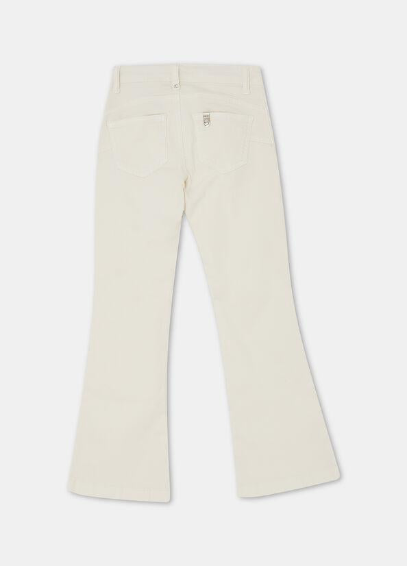 pantalone in cotone stretch GF5050T012A 71322 LIU JO JUNIOR 