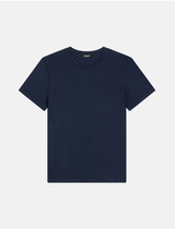 DONDUP t-shirt con ricamo logo Blu