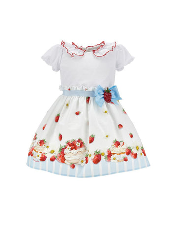 abito con stampa dolci 31G919 7642 9944 MONNALISA 