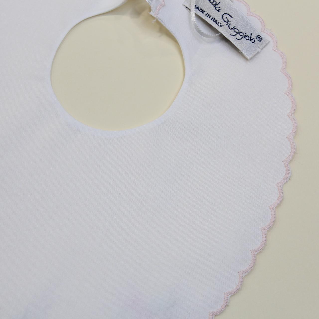 BAVETTA NEONATO CON RICAMI in cotone ZARA BAVETTA UNI PICCOLA GIUGGIOLA 