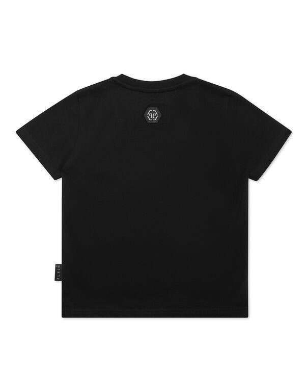 t-shirt round neck exagon SAECBTK1327 PJY002N 0222 PHILIPP PLEIN 