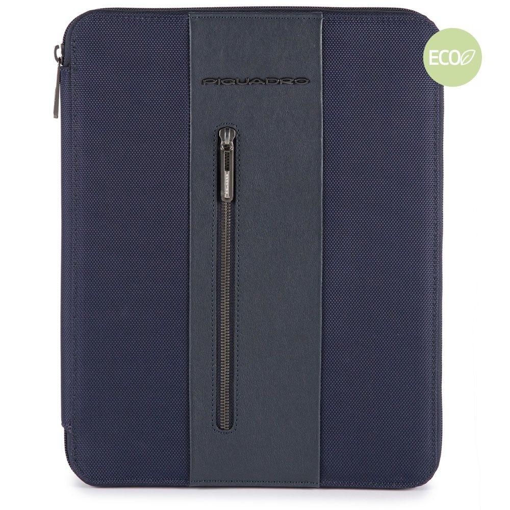 Portablocco in tessuto riciclato PB5483BR2 BLU PIQUADRO 