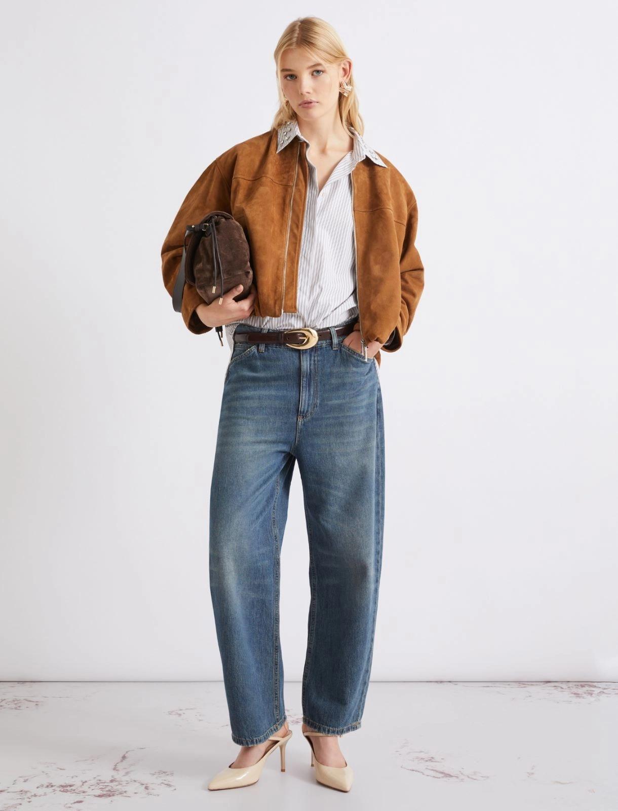 blouson in camoscio MLSORATA 001 MARella SPORT 