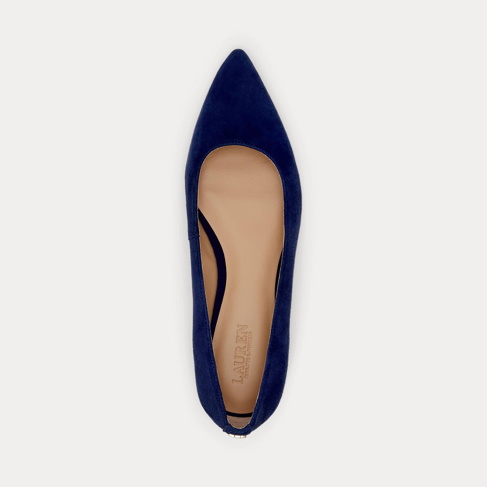 ballerina in camoscio 802-871265 006 LAUREN RALPH LAUREN 