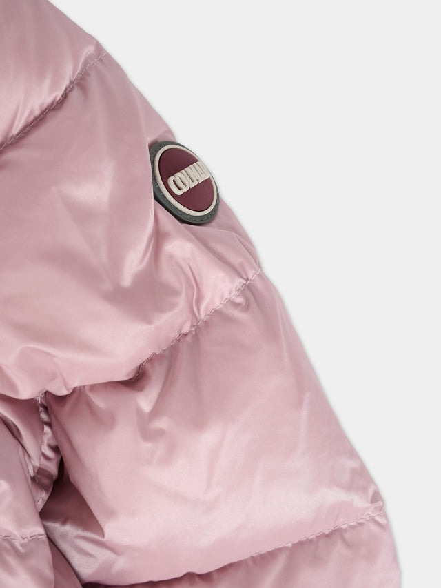 piumino con logo 3470E 166 COLMAR 