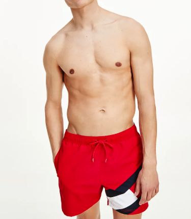COSTUME SHORT MEDIA LUNGHEZZA UM0UM02048 XLG TOMMY HILFIGER 