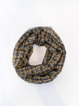 GIERRE MILANO sciarpa in lana made in italy Marrone