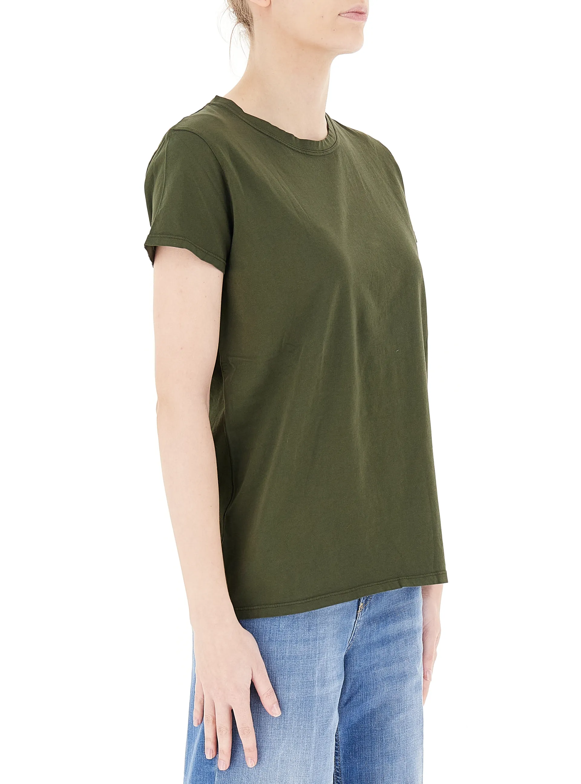 t-shirt basic UD0057 VERDE VICOLO 