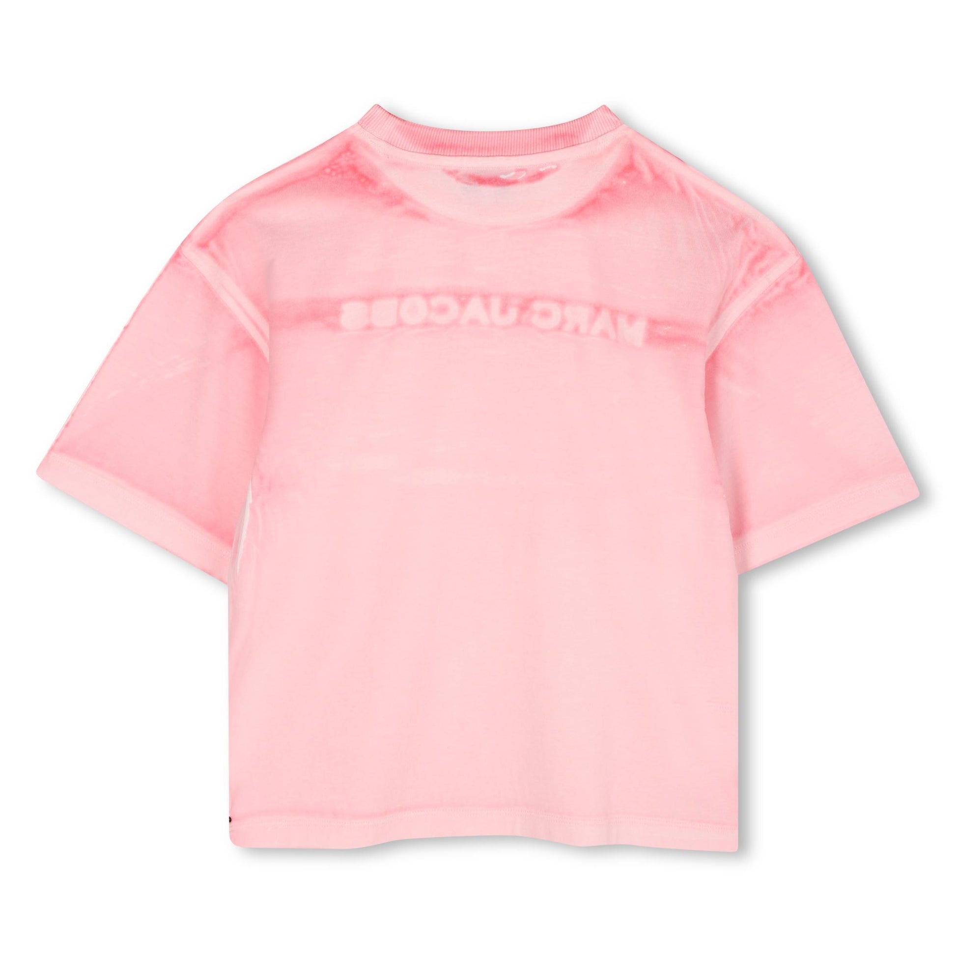 t-shirt effetto sbiadito W60657 475 MARC JACOBS KIDS 
