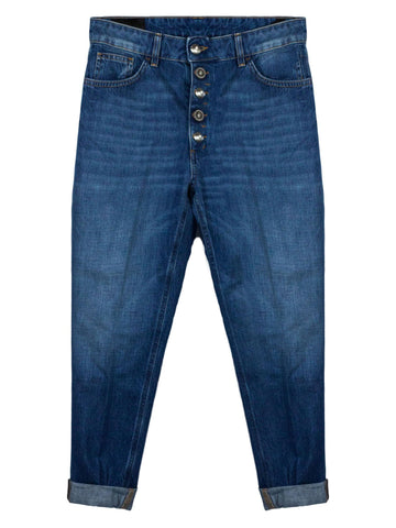 jeans con bottoni gioiello DP268BDFE286DMR3 800 DONDUP 