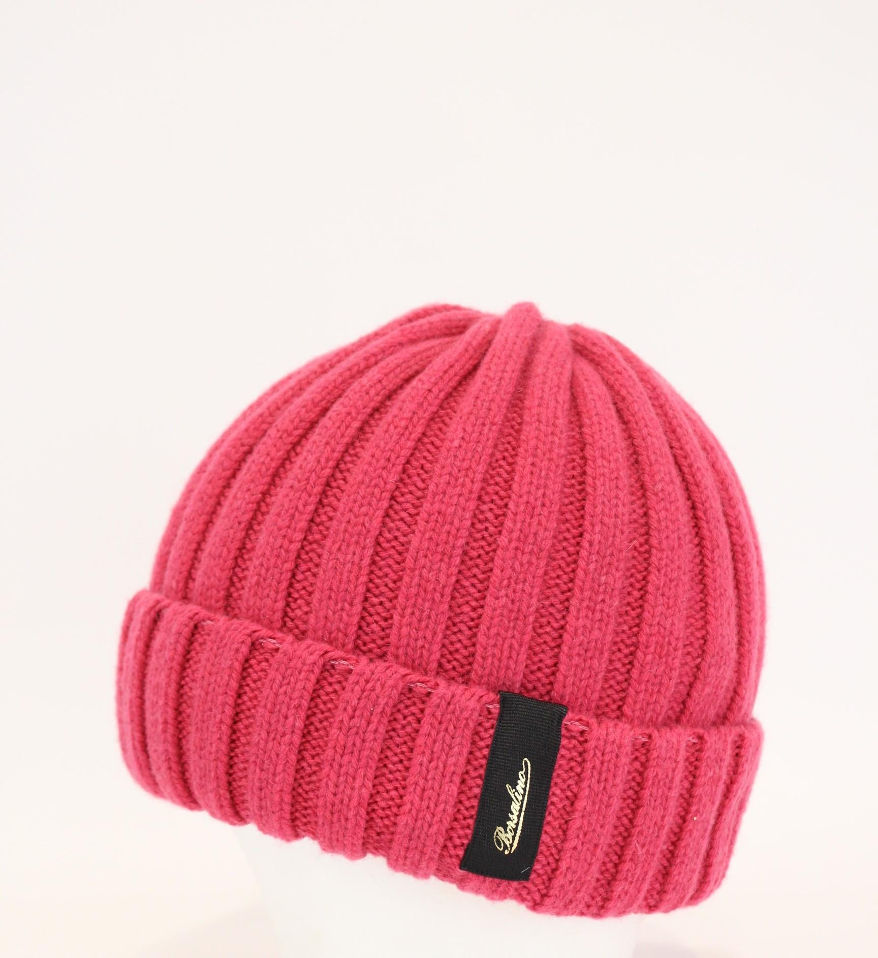 cappello a coste in cashmere 13 353EWS M161 BORSALINO 