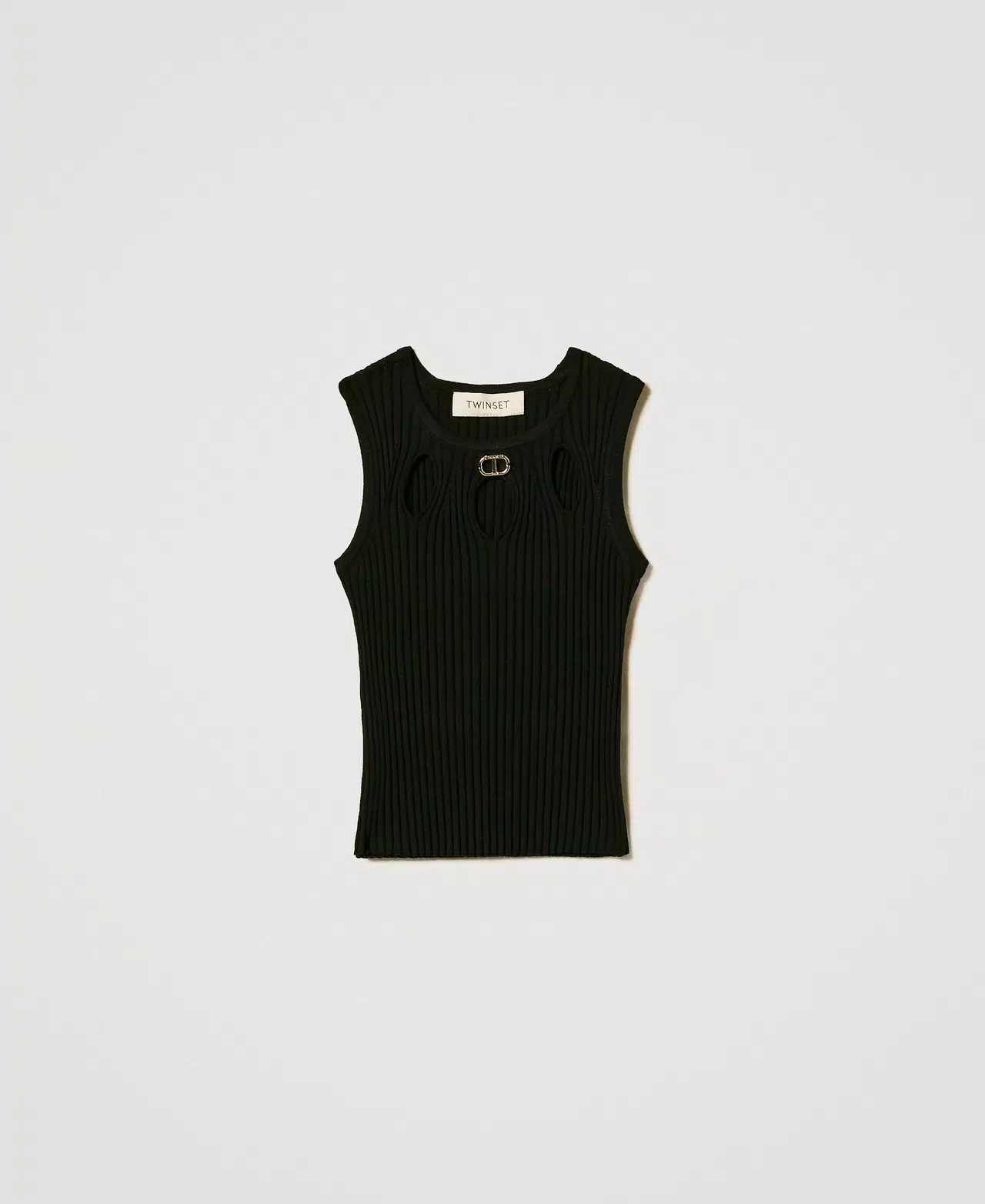 top a costine cut out 251GJ3413 00006 TWINSET GIRL 